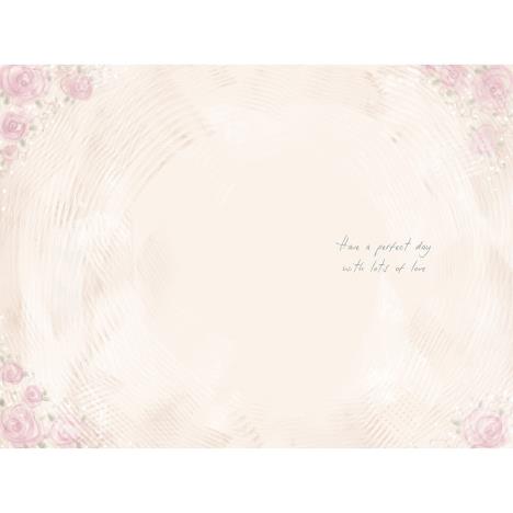 Happy Couple Softly Drawn Me to You Bear Wedding Day Card Extra Image 1